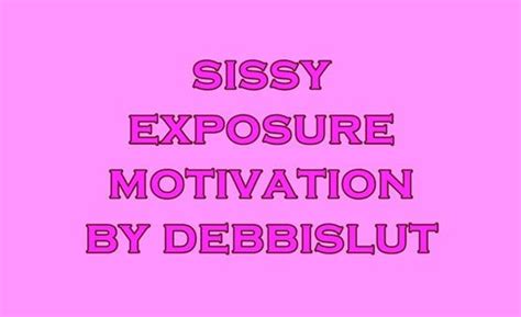 sissy exposure website|sissy exposure motivation : r/sissyIDandExposure .